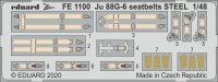 Junkers Ju-88G-6 seatbelts STEEL