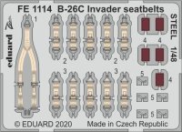 Douglas B-26C Invader seatbelts STEEL