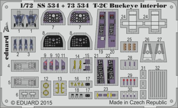 North-American T-2C Buckeye interior