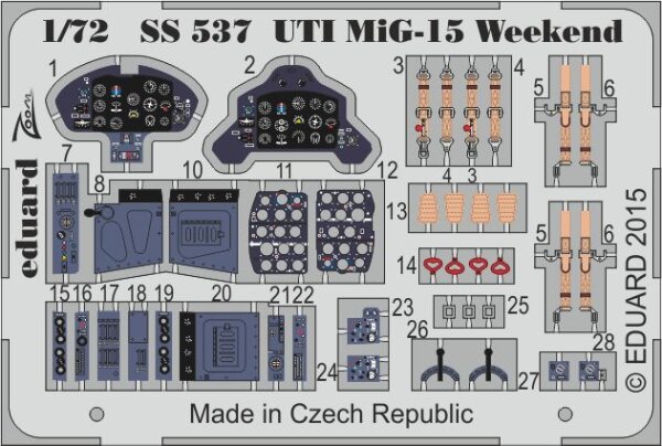 1/72 MiG-15 UTI for Eduard Weekend Edition