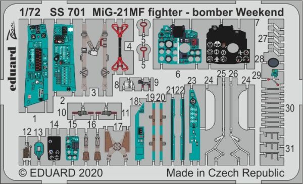 MiG-21MF fighter-bomber Weekend
