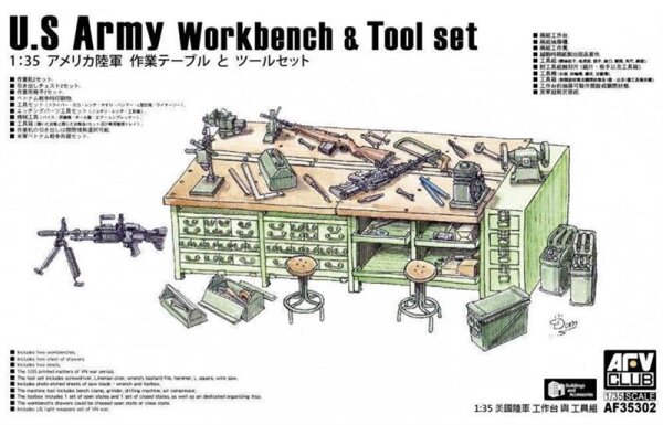 U.S. Army Workbench & Tool Set