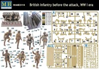 1/35 British Infantry before the attack WWI
