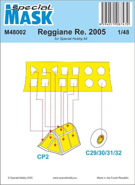 Reggiane Re.2005 Paint Masks