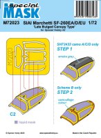 SIAI-Marchetti SF-260EA/D/W Paint Masks