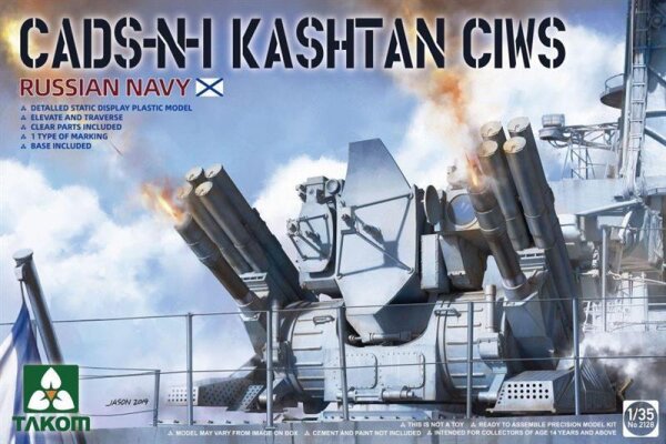 Russian Navy CADS-N-1 Kashtan CIWS