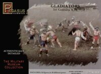 1/72 Gladiators - 1st Century A. D.