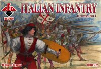 1/72 Italian Infantry 16 Century. Set 1