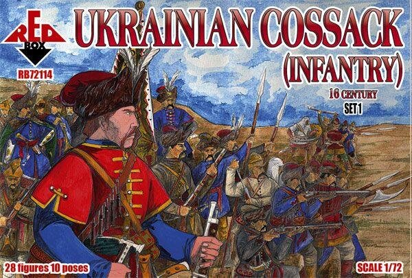 Ukrainian Cossack Infantry. 16. Century - Set 1