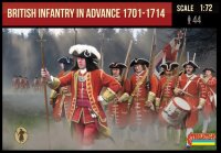 British Infantry in Advance 1701-1714