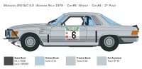 1/24 Mercedes-Benz 450 SLC Rallye Bandama 1979