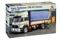 Iveco Turbostar 190.42 Canvas Truck with Elevator