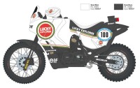 1/9 Cagiva Elefant 850 Paris-Dakar 1987