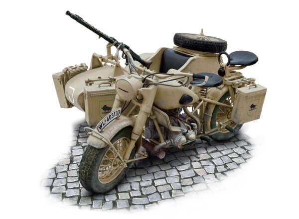 BMW R75 mit Seitenwagen