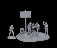 1/72 German 120mm Mortar with crew