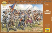 1/72 Austrian Musketeers and Pikemen 17th Century