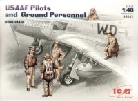 USAAF - Piloten und Bodenpersonal 1941 - 1945