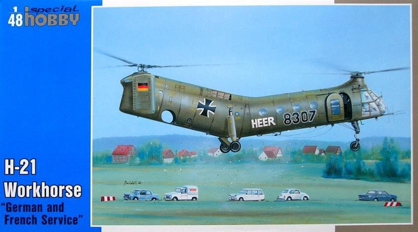 ALTAYA 1/72 – Hélicoptère De Combat Piasecki H-21 Aéronavale – Maquette Neuve