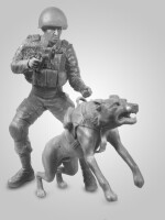 1/16 IDF K-9 Unitz "OKETZ" with Dog