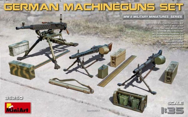 German Machine Gun Set