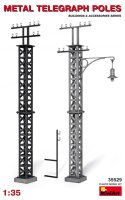 1/35 Metall Telegraph Poles