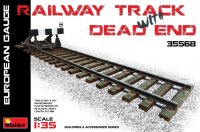 Railway Track with Dead End (European Gauge)
