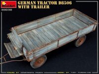 1/35 German Tractor D8506 with Trailer
