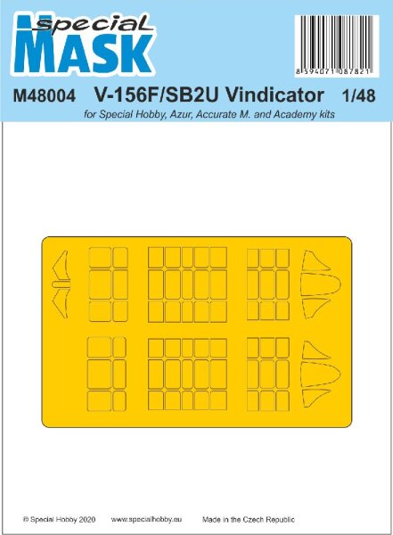 V-156F/SB2U Vindicator Paint Masks