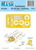 1/72 Tachikawa Ki-54 Hei / Hickory Paint Masks