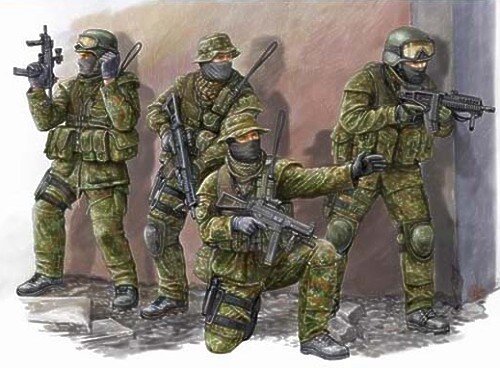 1/35 Modern German KSK Commandos