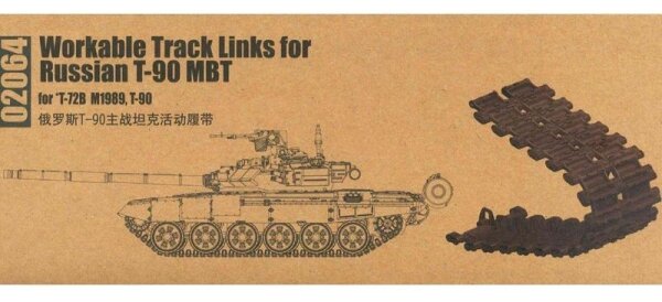 Workable Track Links for Russian T-90 MBT