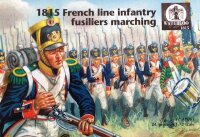 1/72 1815 French Line Infantry - Fusiliers Marching