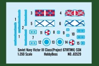 Soviet Navy Victor III Class SSN