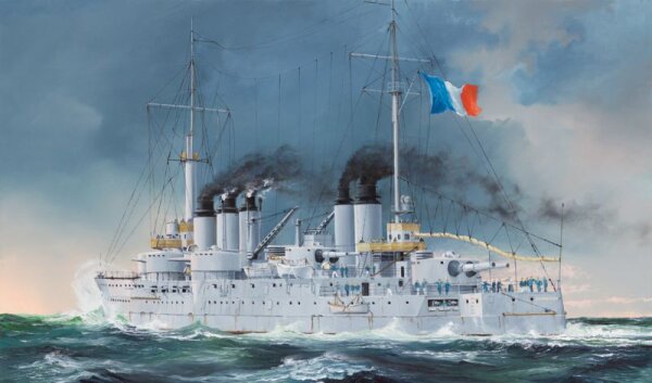 French Navy Pre-Dreadnought Battleship Condorcet