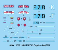 HMS Kent (F78) - Type 23 Frigate -