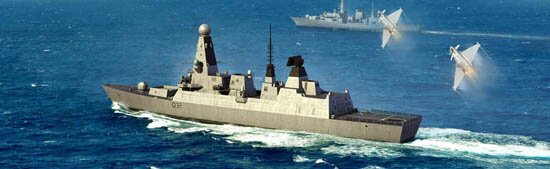 HMS Daring Type 45 Destroyer