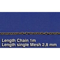 Metal Chain (D) Length single Mesh 2,8 mm