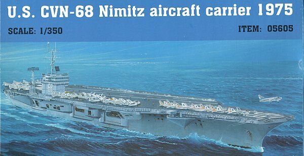 1/350 USS Nimitz CVN-68 Flugzeugträger (1975)