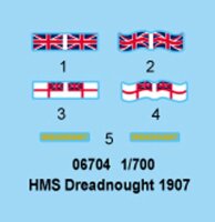 HMS Dreadnought 1907