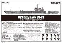 1/700 USS Kitty Hawk CV-63