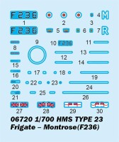 1/700 HMS Montrose (F236) Type 23
