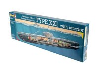 U-Boot Typ XXI U-2540 + Inneneinrichtung