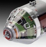 Apollo 11 Spacecraft with Interior "50th Anniversary Moon Landing"