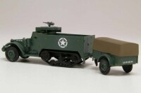 1/76 M3A1 Half Track + 1-ton Trailer