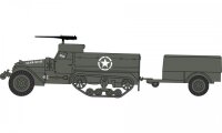 M3A1 Half Track + 1-ton Trailer