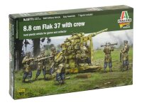 8,8 cm FlaK 37 with Crew