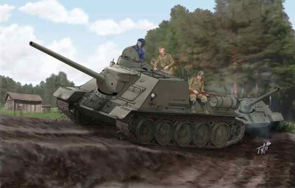 SU-100 Sowjetischer Panzerjäger