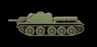 1:100 SU-122 Soviet Self-Propelled Gun