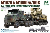 1/72 US M1070 & M1000 w/ D9R Doobi Bulldozer
