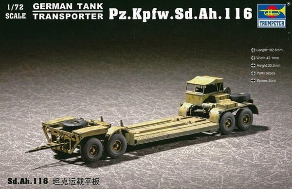 1/72 Sd.Ah. 116 Trailer - German Tank Transporter